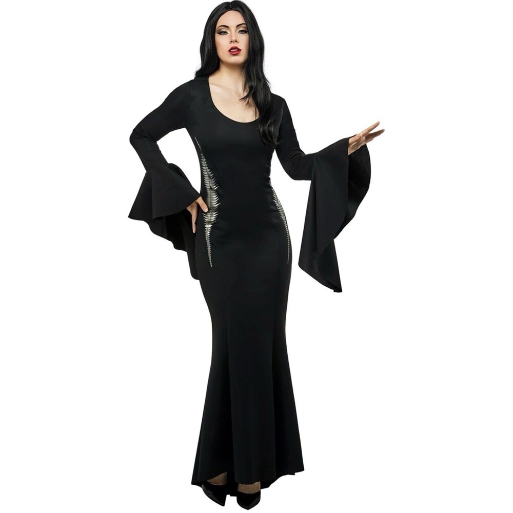 Rubies Wednesday: Morticia Addams Costume Dress for Adults, Women's Costume